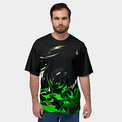 Футболка оверсайз мужская VALORANT VIPER, цвет: 3D-принт — фото 2