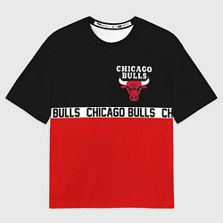 Мужская футболка оверсайз CHICAGO BULLS
