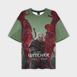 Мужская футболка оверсайз The Witcher 5-летие