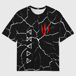 Футболка оверсайз мужская The Witcher, цвет: 3D-принт