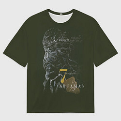 Футболка оверсайз мужская AQUAMAN, цвет: 3D-принт