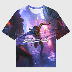 Мужская футболка оверсайз Ghostrunner