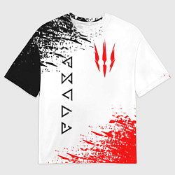 Футболка оверсайз мужская THE WITCHER, цвет: 3D-принт