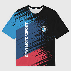Футболка оверсайз мужская BMW MOTORSPORT, цвет: 3D-принт