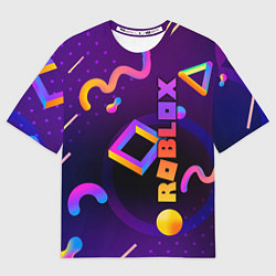 Футболка оверсайз мужская Roblox, цвет: 3D-принт