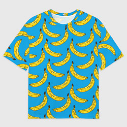 Мужская футболка оверсайз Go Bananas