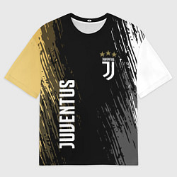 Футболка оверсайз мужская JUVENTUS, цвет: 3D-принт