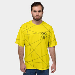 Футболка оверсайз мужская BORUSSIA, цвет: 3D-принт — фото 2