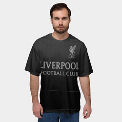 Футболка оверсайз мужская LIVERPOOL, цвет: 3D-принт — фото 2