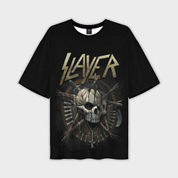 Мужская футболка оверсайз Slayer