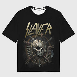 Футболка оверсайз мужская Slayer, цвет: 3D-принт