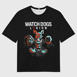 Футболка оверсайз мужская Watch Dogs Legion, цвет: 3D-принт