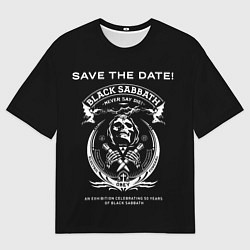 Футболка оверсайз мужская The End World Tour, цвет: 3D-принт