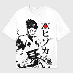 Мужская футболка оверсайз Hunter x Hunter, Hisoka
