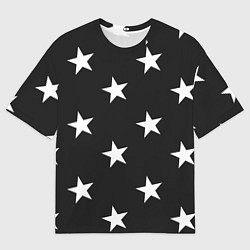 Футболка оверсайз мужская Звёзды, цвет: 3D-принт
