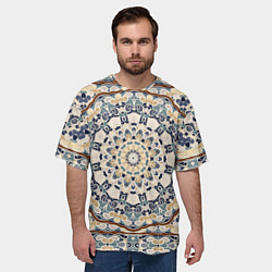 Футболка оверсайз мужская Ковер, цвет: 3D-принт — фото 2