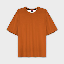 Мужская футболка оверсайз Радуга v6 - оранжевый