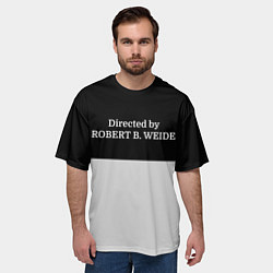 Футболка оверсайз мужская Directed by ROBERT B WEIDE, цвет: 3D-принт — фото 2