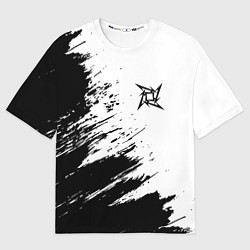 Футболка оверсайз мужская METALLICA МЕТАЛЛИКА, цвет: 3D-принт