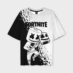 Мужская футболка оверсайз FORTNITE MARSHMELLO