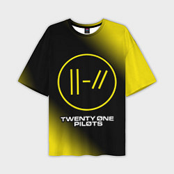 Мужская футболка оверсайз TWENTY ONE PILOTS 21 PILOTS