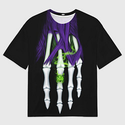 Футболка оверсайз мужская Нежить Чернокнижник, цвет: 3D-принт