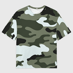 Футболка оверсайз мужская Camouflage 2, цвет: 3D-принт