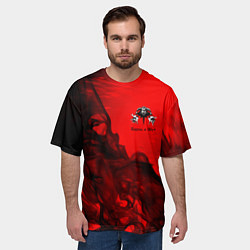 Футболка оверсайз мужская КОРОЛЬ И ШУТ, цвет: 3D-принт — фото 2