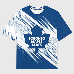 Футболка оверсайз мужская Toronto Maple Leafs,, цвет: 3D-принт