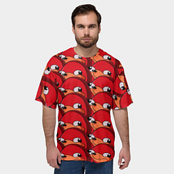 Футболка оверсайз мужская Knuckles, цвет: 3D-принт — фото 2