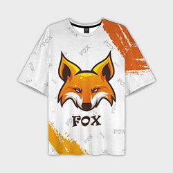 Мужская футболка оверсайз FOX
