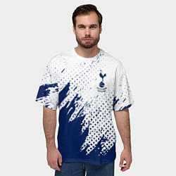 Футболка оверсайз мужская Tottenham Hotspur, цвет: 3D-принт — фото 2