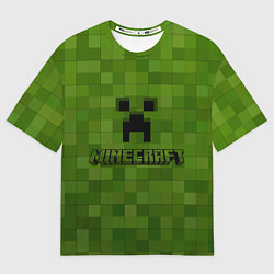Мужская футболка оверсайз Minecraft