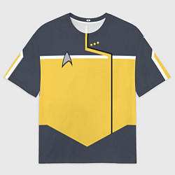 Футболка оверсайз мужская Звездный костюм № 2 Z, цвет: 3D-принт