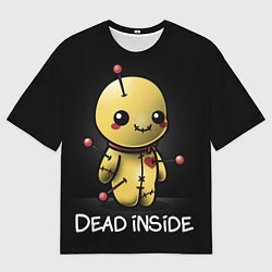 Мужская футболка оверсайз DEAD INSIDE