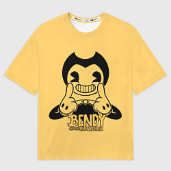 Мужская футболка оверсайз Bendy And The Ink Machine