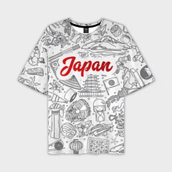 Мужская футболка оверсайз Япония Z