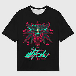 Мужская футболка оверсайз The Witcher 2077