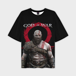 Мужская футболка оверсайз God of War