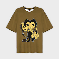 Мужская футболка оверсайз Bendy And The Ink Machine