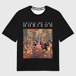Футболка оверсайз мужская BRING ME THE HORIZON, цвет: 3D-принт