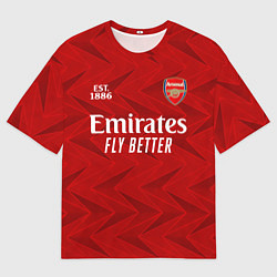 Мужская футболка оверсайз ARSENAL 2021 - ДОМАШНЯЯ