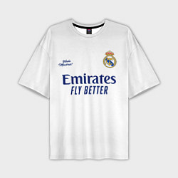 Мужская футболка оверсайз REAL MADRID, домашняя 2021