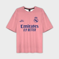 Мужская футболка оверсайз REAL MADRID, выездная 2021