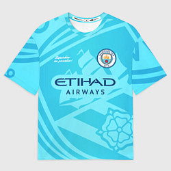 Футболка оверсайз мужская MANCHESTER CITY, цвет: 3D-принт