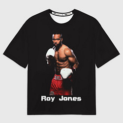 Футболка оверсайз мужская Roy Jones, цвет: 3D-принт