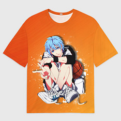 Футболка оверсайз мужская Баскетбол Куроко, цвет: 3D-принт