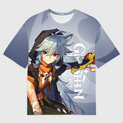 Футболка оверсайз мужская GENSHIN IMPACT, РЭЙЗОР, цвет: 3D-принт