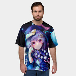 Футболка оверсайз мужская GENSHIN IMPACT, цвет: 3D-принт — фото 2