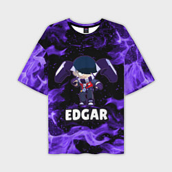 Мужская футболка оверсайз BRAWL STARS EDGAR